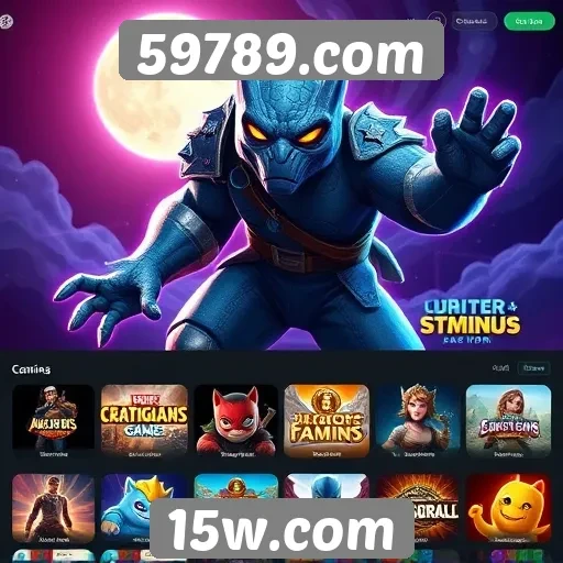 Jogos populares disponíveis no 59789.com